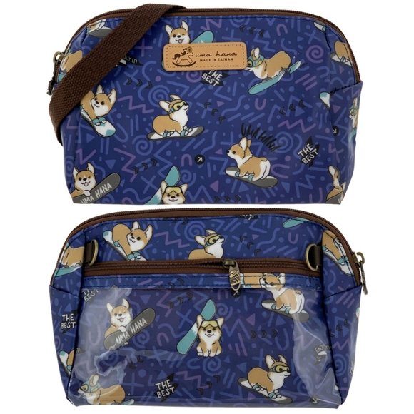 Waterproof Corgi Crossbody Shoulder Phone Purse - Picture 1 of 11